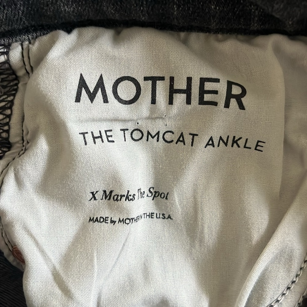 MOTHER The Tomcat Ankle High Rise Straight Leg Jeans - Picture 5 of 12